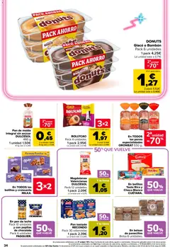 Vista previa Carrefour folleto válido desde el 07.04.2026 | Página: 38 | Productos: Pan, Chocolate, Pan de molde, Bolsa