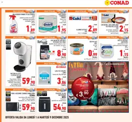 Anteprima del volantino FORNO A MICROONDE COMBINATO MWMG20PWH TOSHIBA, luce interna LED, piatto rotante, peso 11 kg, colore grigio Dimensioni: L44 x P26 x H34 cm valido a partire dal 01.12.2025 | Pagina: 24 | Prodotti: Friggitrice ad aria, Pesce, Suino, Contenitore