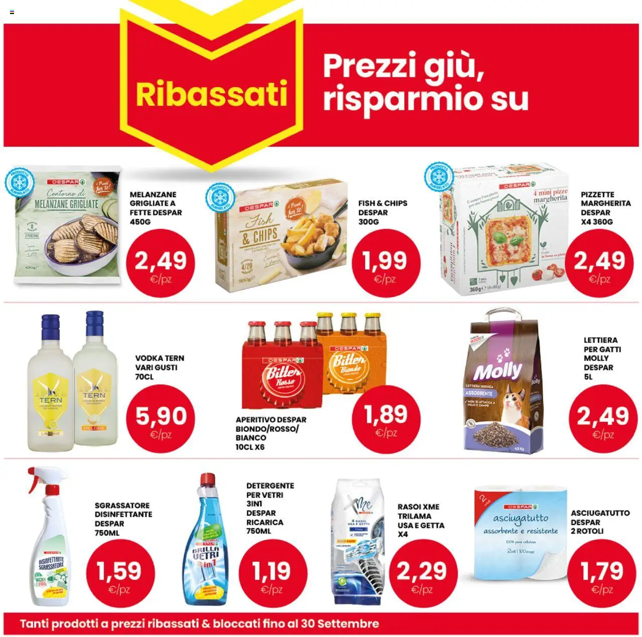 Volantino Interspar del 04.08.2025 | Pagina: 37 | Prodotti: Detergente, Sgrassatore, Melone, Melanzane