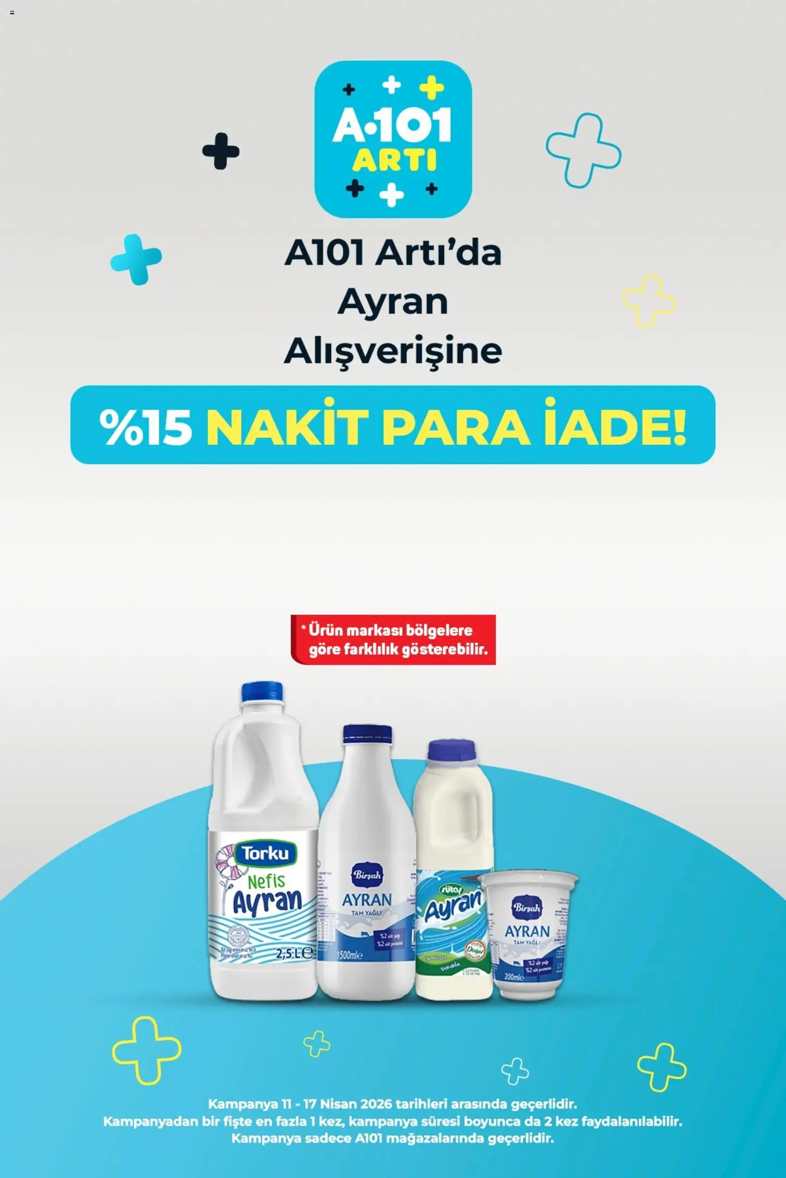 A101 - Arti - 11.04.2026 tarihinden itibaren geçerlidir | Sayfa: 1