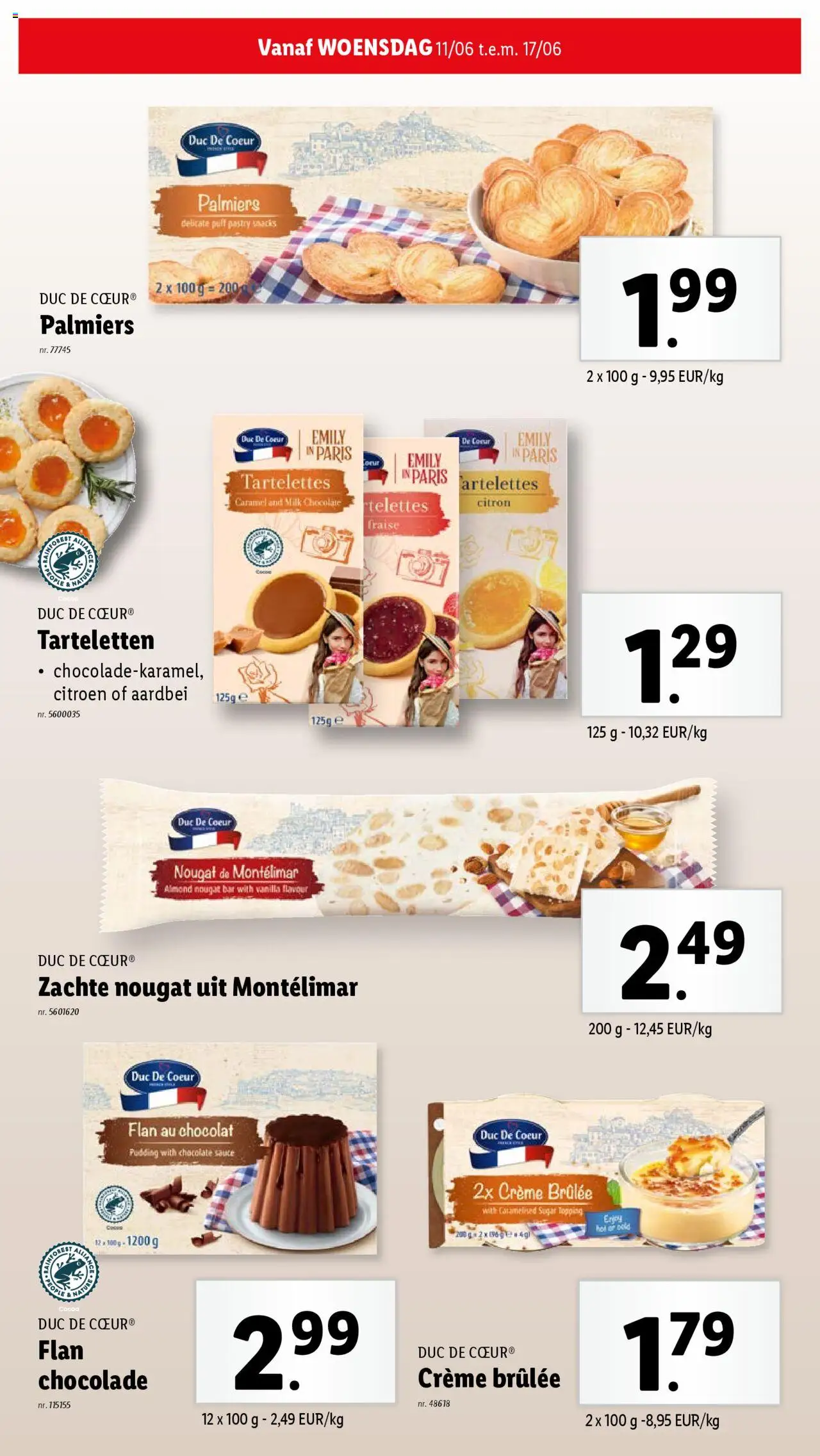  | Pagina: 18 | Producten: Aardbei, Snacks, Citroen, Crème