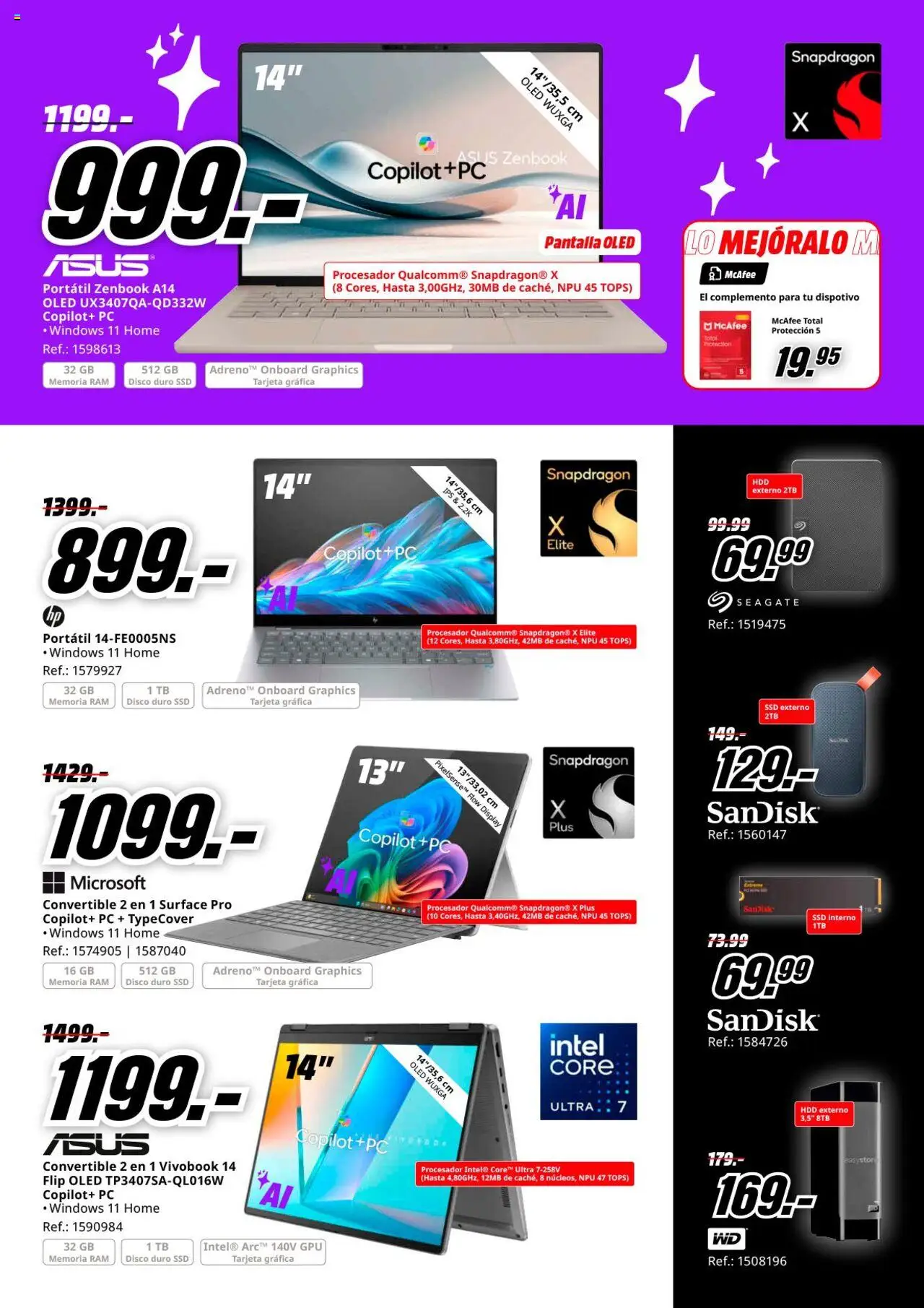 Media Markt folleto │ válido desde el 23.06.2025 | Página: 2 | Productos: PC, Disco