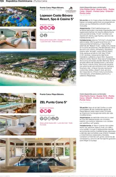 Vista previa Viajes El Corte Inglés Norteamérica y Caribe válido desde el 01.01.2026 | Página: 106 | Productos: Café, Satélite, Cocina, Cafetera