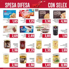 Anteprima del volantino Emisfero Spesa Difesa catalogo valido a partire dal 01.09.2025 | Pagina: 4 | Prodotti: Focaccia, Biscotti, Gelato, Prosciutto