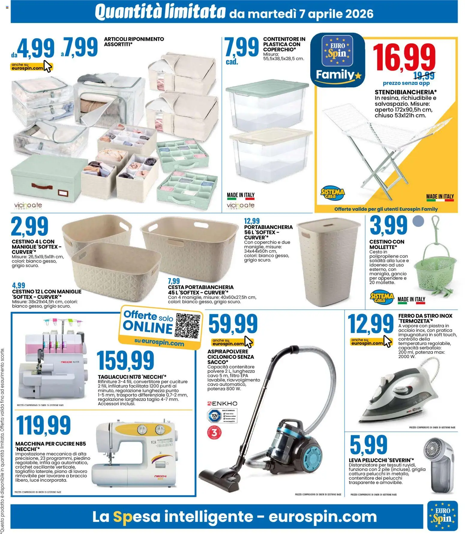 Volantino Eurospin dal ﻿07/04/2026 > Nuovo Offerte > 📣 Anteprima | Italy