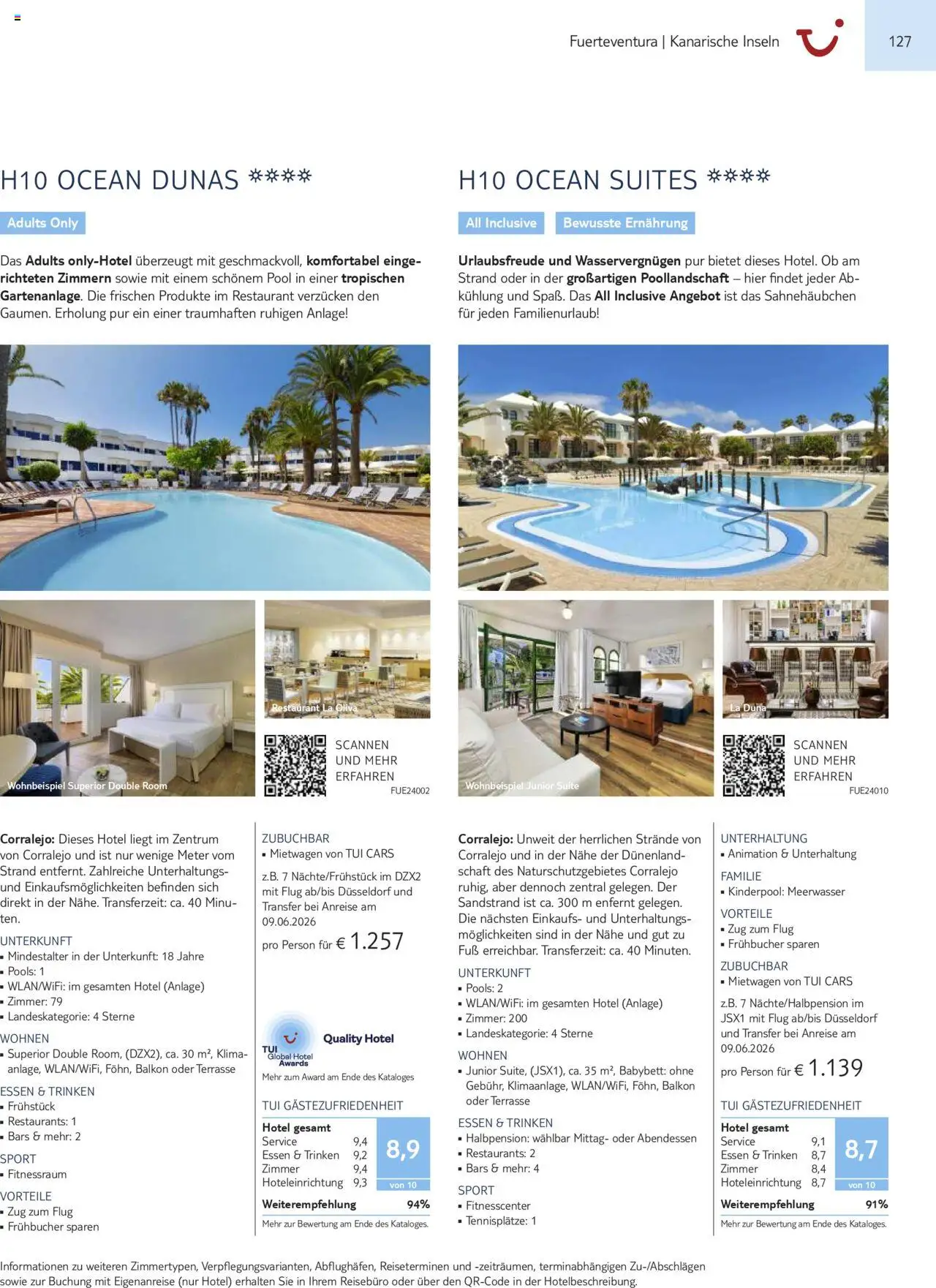 TUI Prospekt Kanaren, Kapverden & Senegal 2025/26	  – gültig ab 01.11.2025 | Seite: 127 | Produkte: Babybett