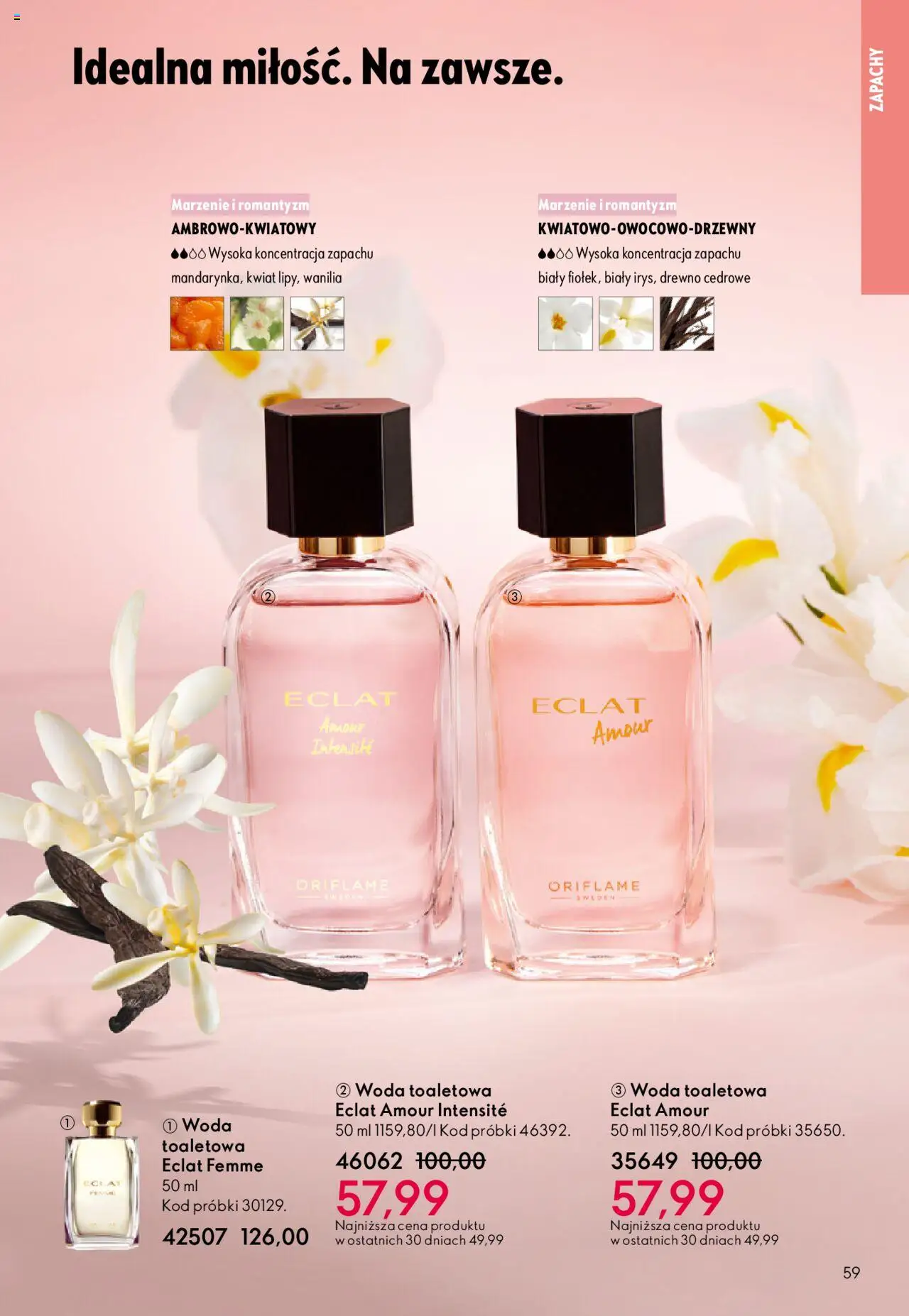 Oriflame Katalog 15 2025 od 22.10.2025 | Strona: 59 | Produkty: Woda toaletowa, Woda