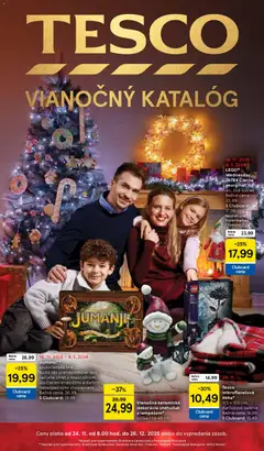Tesco leták platný od 24.11.2025