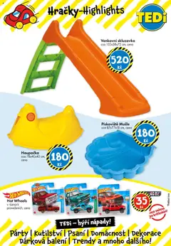 TEDi leták od 29.05.2025 | Strana: 3 | Produkty: Skluzavka, Pískoviště, Hot Wheels, Dekorace