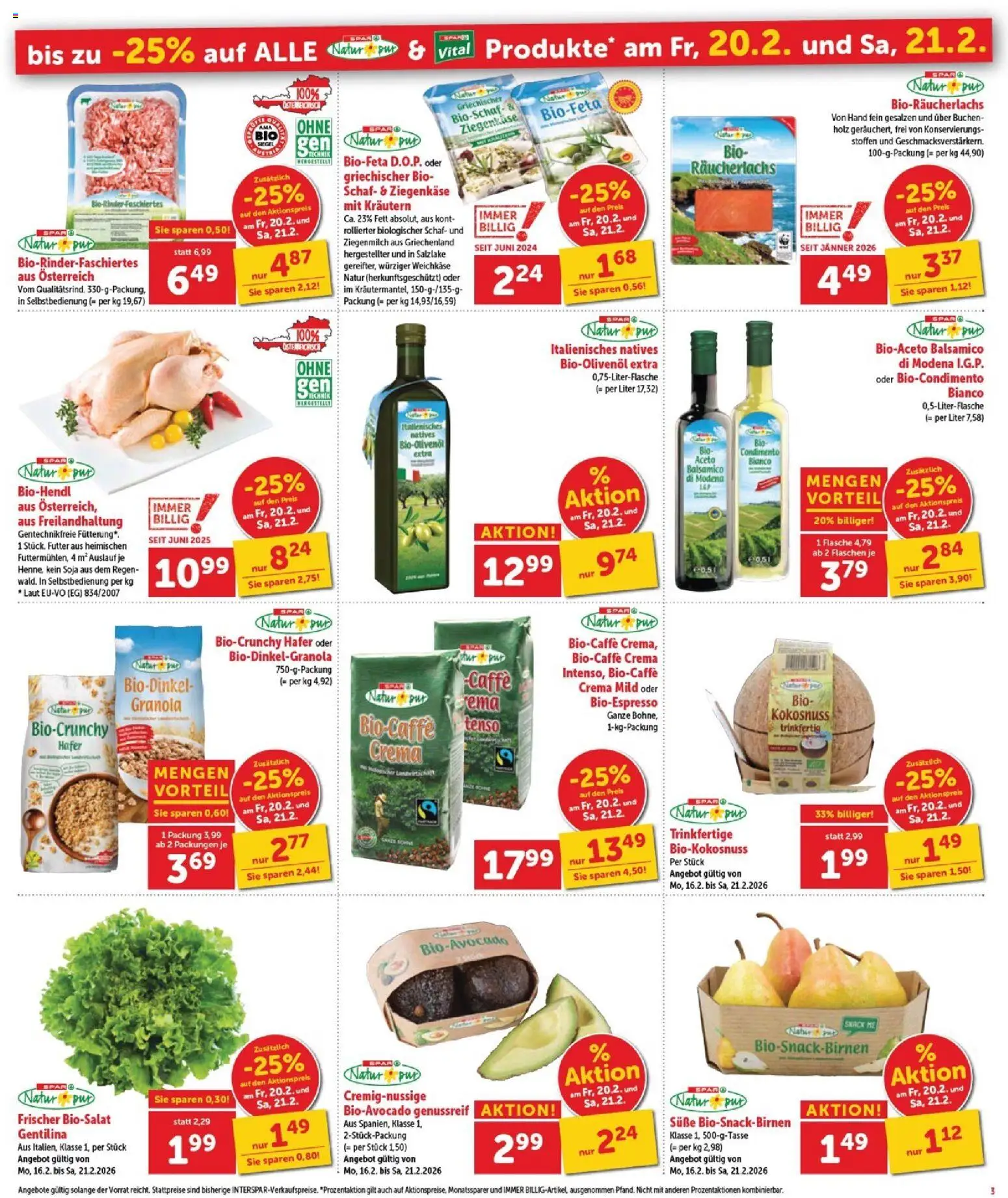 Interspar Flugblatt - Burgenland Sued gültig ab 19.02.2026 | Seite: 3