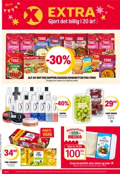 Forhåndsvisning av Coop Extra kundeavis gyldig fra 02.03.2026