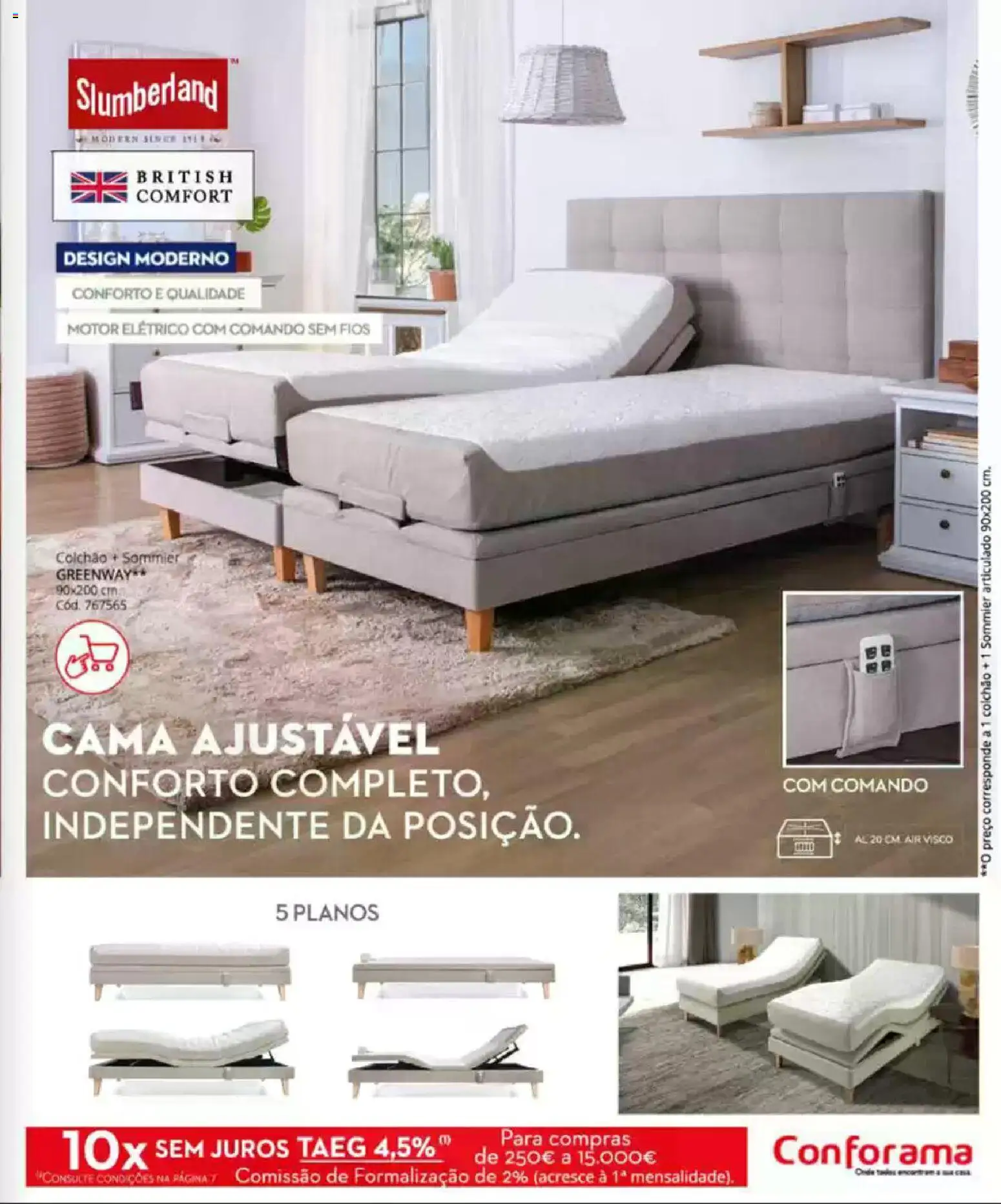 Conforama Camitis │ válido de 05.02.2026 | Página: 65 | Produtos: Cama, Colchão