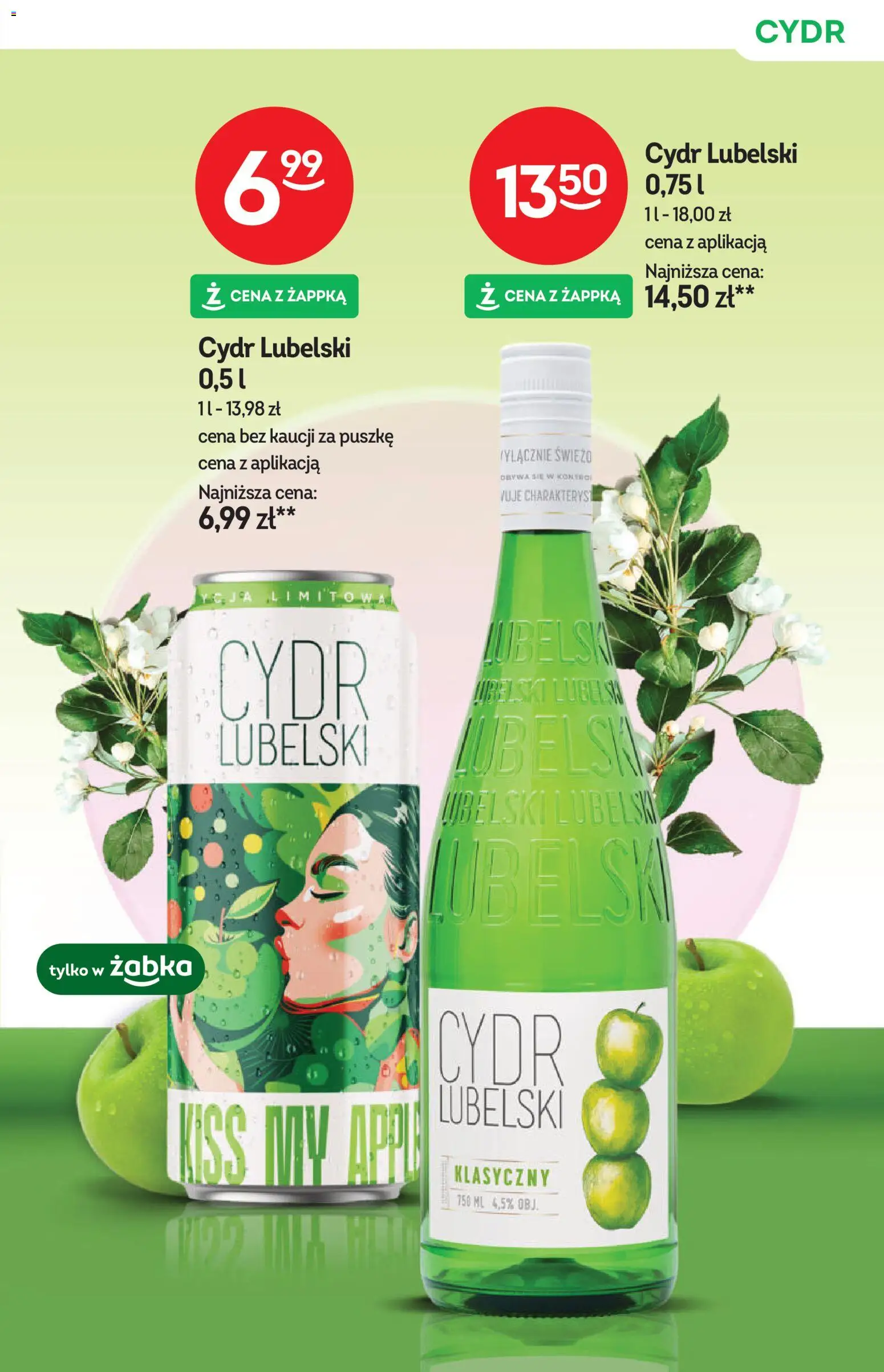 Żabka gazetka - Katalog win od 29.04.2026 | Strona: 19 | Produkty: Cydr