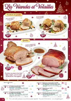 Maximo - Prévisualisation de Maximo catalogue valide à partir de 21.11.2025 | Page: 16 | Produits: Origan, Four, Jus, Cuisse de poulet