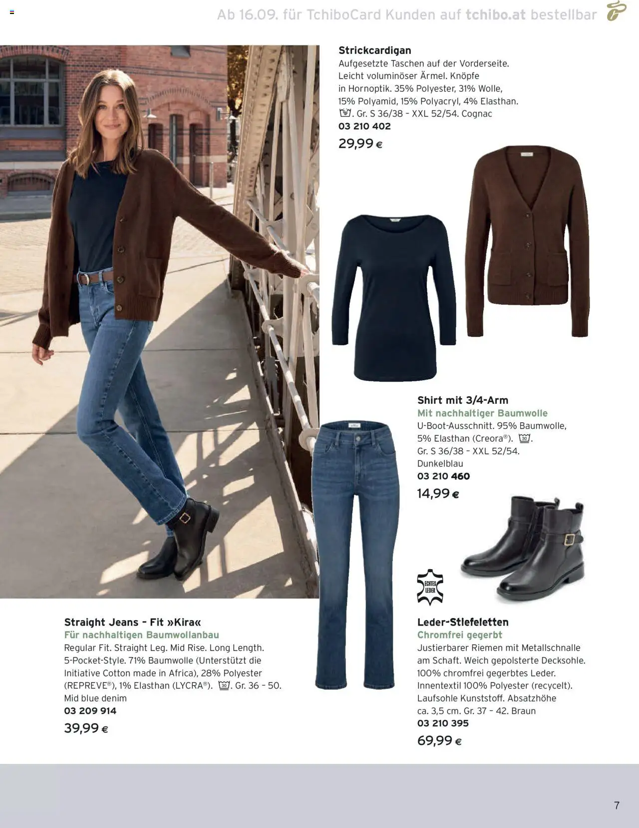 Tchibo Eduscho Katalog Herbst 2025 gültig ab 12.09.2024 | Seite: 7 | Produkte: Jeans