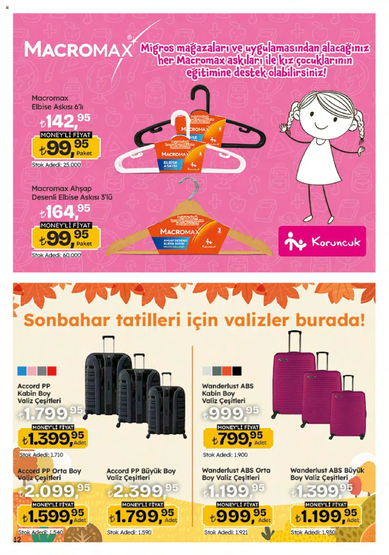 Migros Katalog - 5M Migroskop Dijital - 25.09.2025 tarihinden itibaren geçerlidir | Sayfa: 102 | Ürünler: Elbise askısı, Elbise