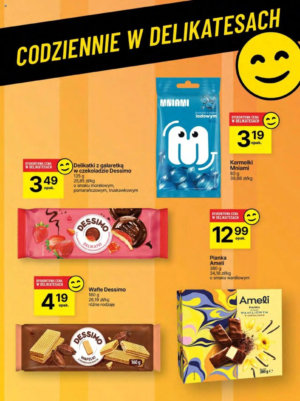 Delikatesy Centrum Gazetka od 29.05.2025 | Strona: 60 | Produkty: Galaretka, Wafle, Wafelki