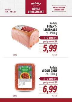 Radatz Flugblatt ab 13.04.2026 gültig