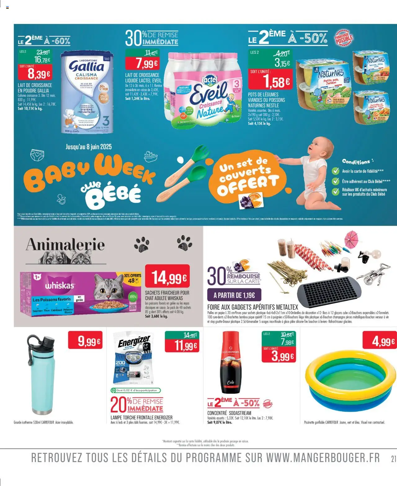  | Page: 21 | Produits: Thon, Jambon, Saumon, Gelée
