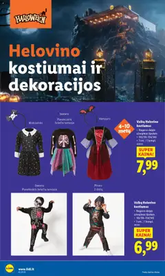LIDL leidinys galioja nuo 13.10.2025 | Puslapis: 18 | Prekių: Kostiumas