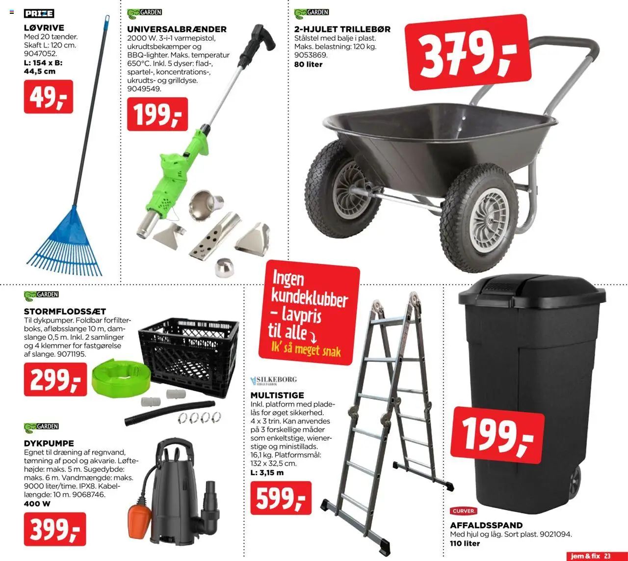 Jem & fix Tilbudsavis gyldig fra 24.08.2025 | Side: 23 | Produkter: Søm, Kabel
