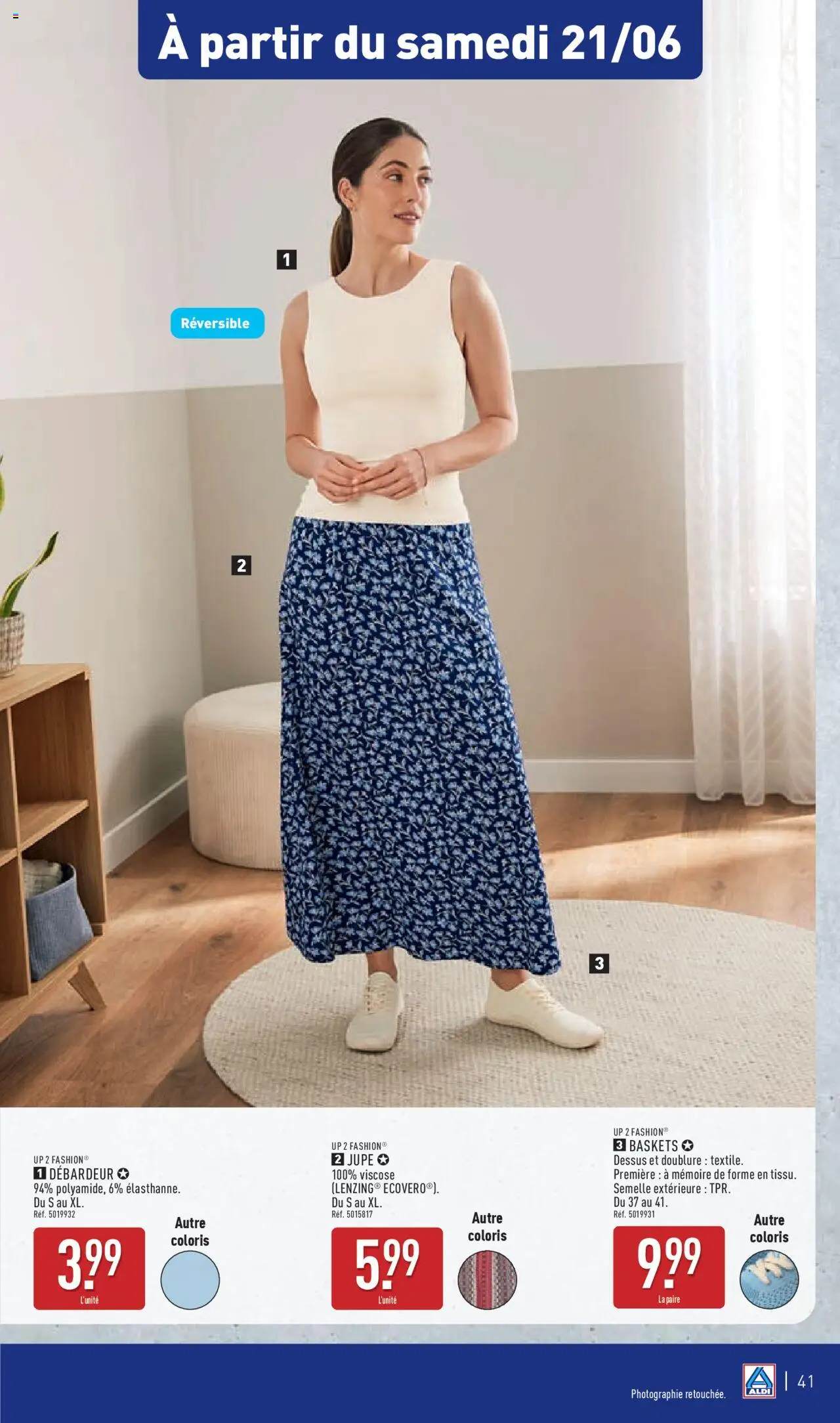  | Page: 44 | Produits: Jupe, Débardeur, Baskets