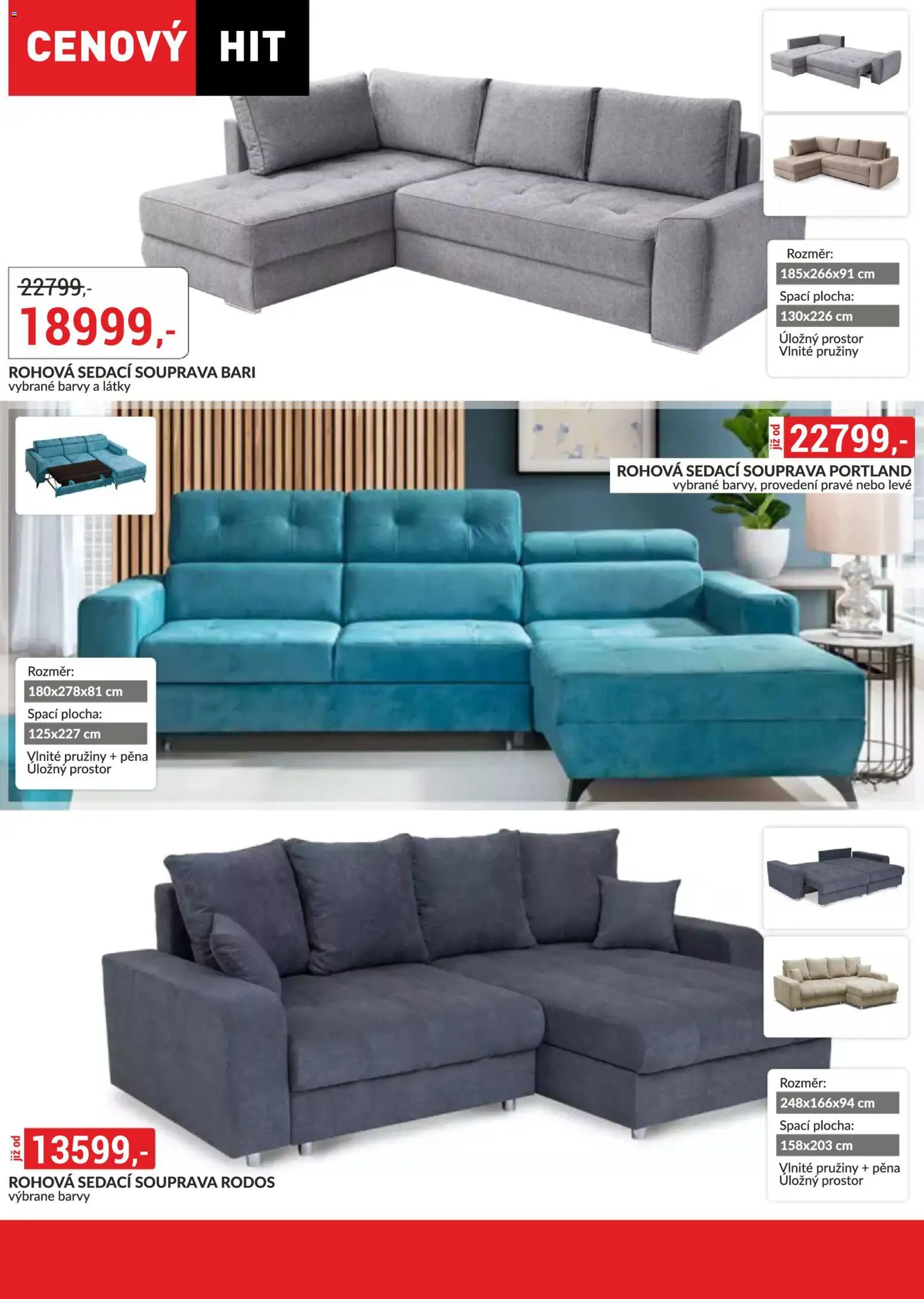 BAUMAX leták - Objevte svět nábytku od 01.04.2026 | Strana: 4 | Produkty: Sedací souprava, Barvy