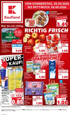 Kaufland DE - DE Folder Köln - Voorbeeld van een folder van Kaufland DE, geldig van 30.04.2026