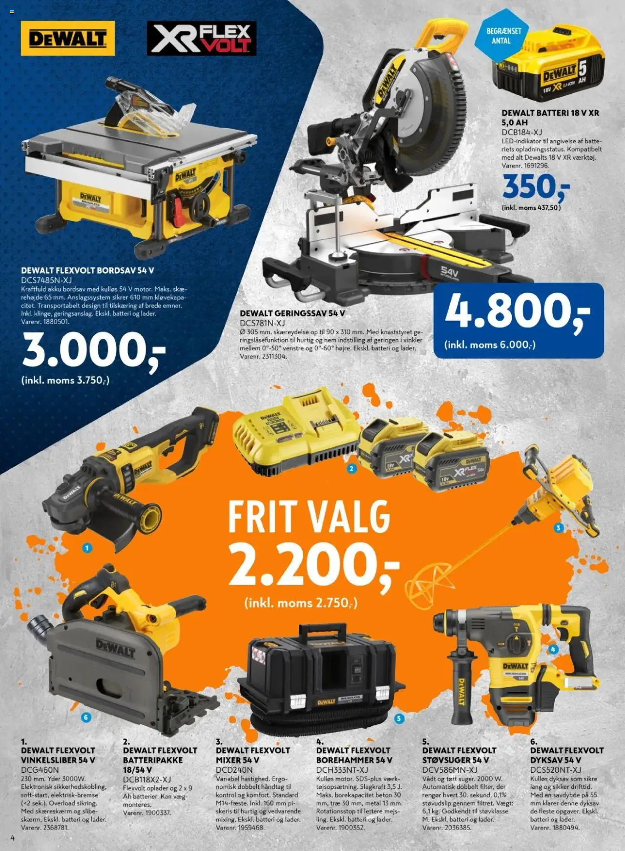Davidsen Tilbudsavis gyldig fra 29.08.2025 | Side: 4 | Produkter: Søm, Støvsuger, Mixer, Batteri