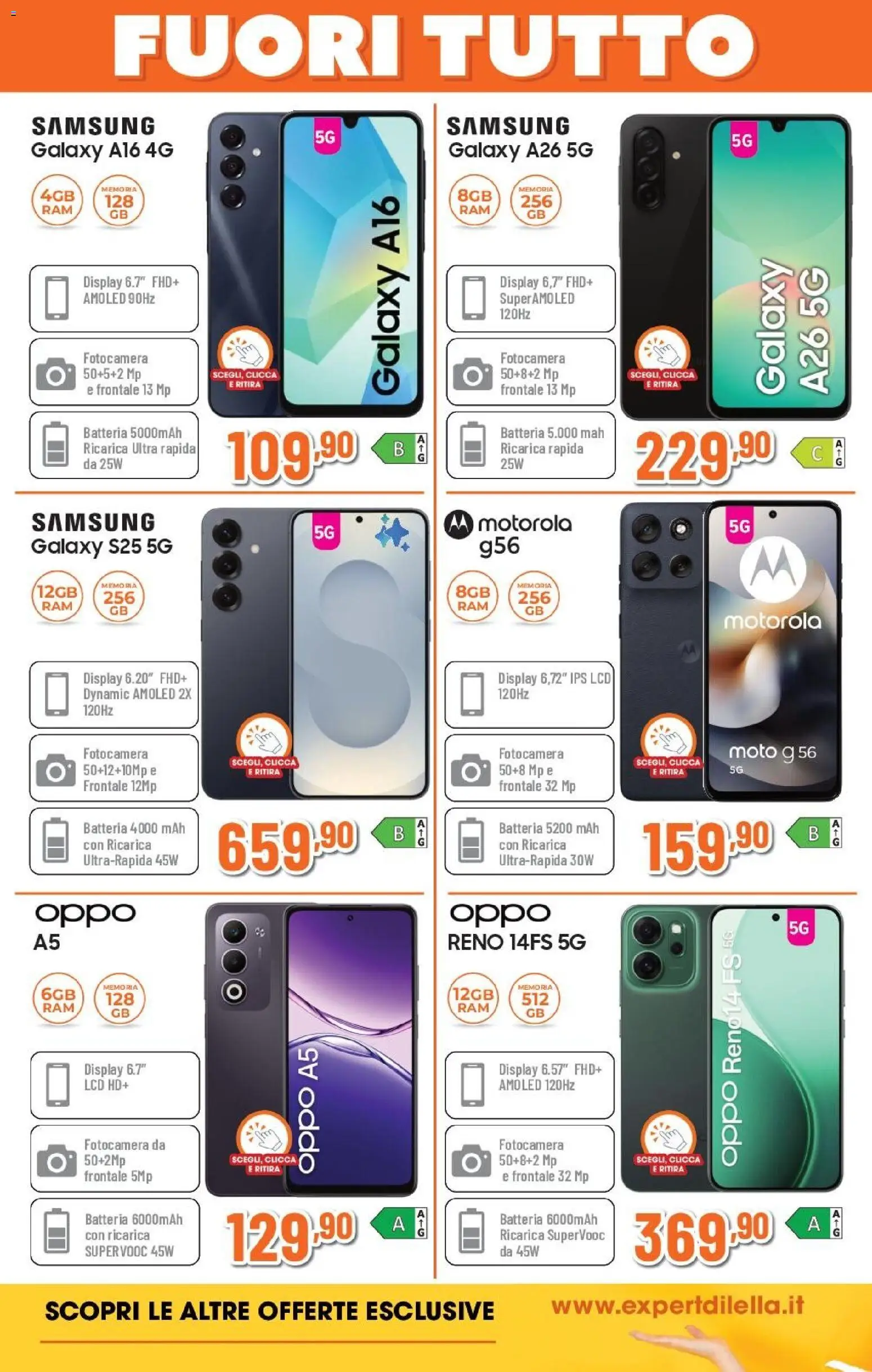 Volantino Expert del 27.12.2025 | Pagina: 30 | Prodotti: Samsung Galaxy, Fotocamera, Batteria, Samsung