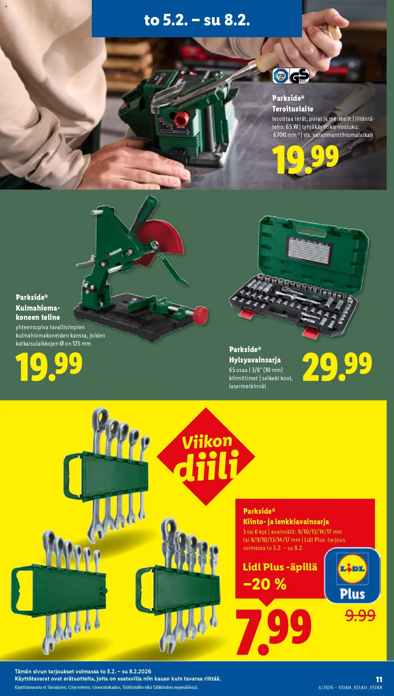 Lidl tarjoukset - Rovaniemi – voimassa 05.02.2026 alkaen | Sivu: 15