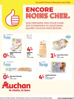 Auchan - Prévisualisation de Auchan - Petits prix marque Pouce valide à partir de 17.02.2026
