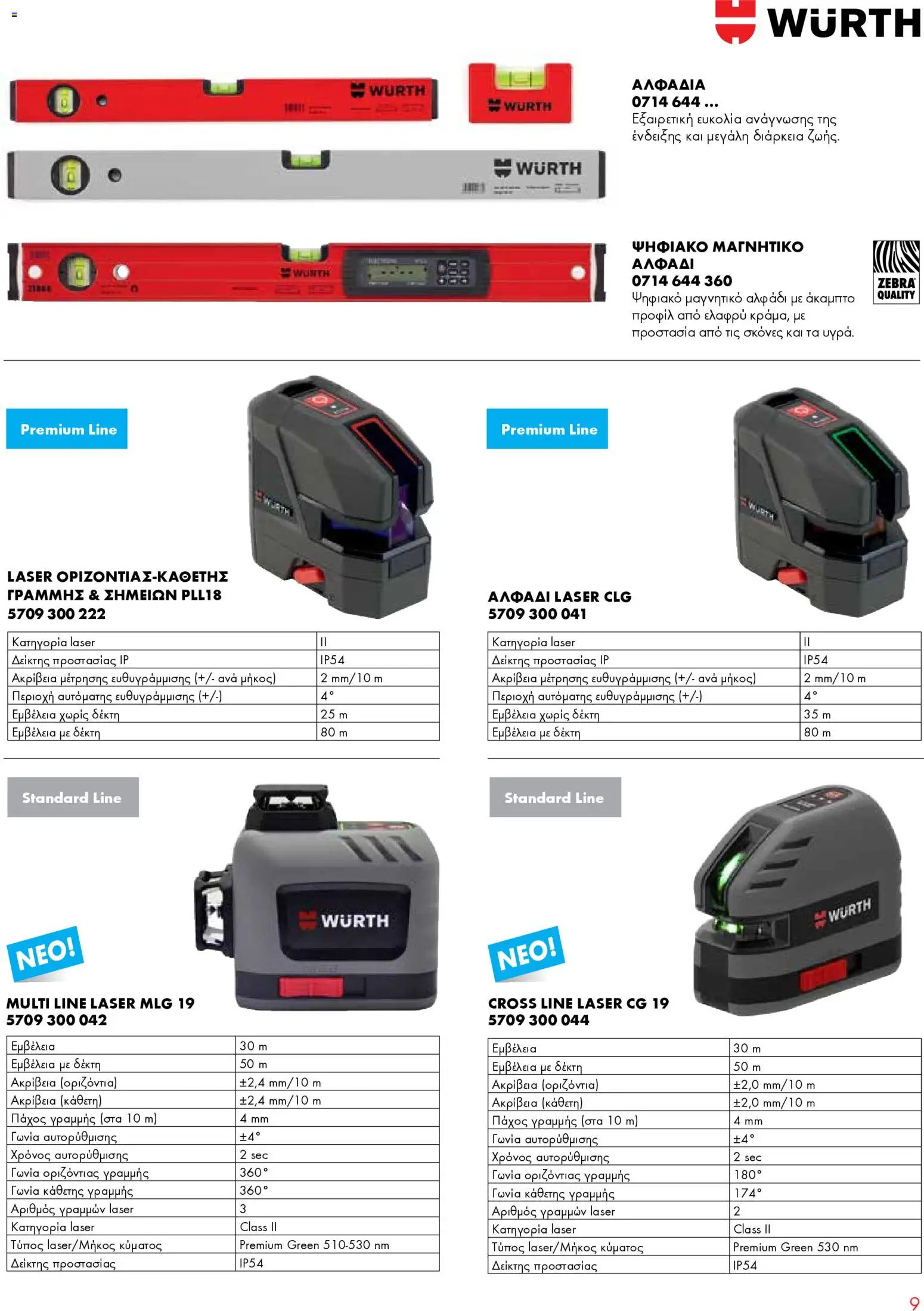 WURTH - Κατασκευές Αλουμινίου – σε ισχύ από 01.01.2026 | Σελίδα: 9