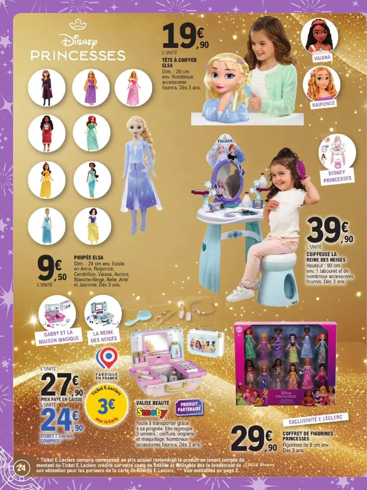 {H1} | Page: 24 | Produits: Poupée, Ariel, Tête à coiffer, Valise
