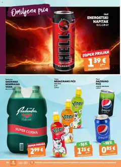 Studenac katalog | vrijedi od 02.07.2025 | Stranica: 56 | Proizvodi: Hell, Gazirana mineralna voda, Pita, Limeta