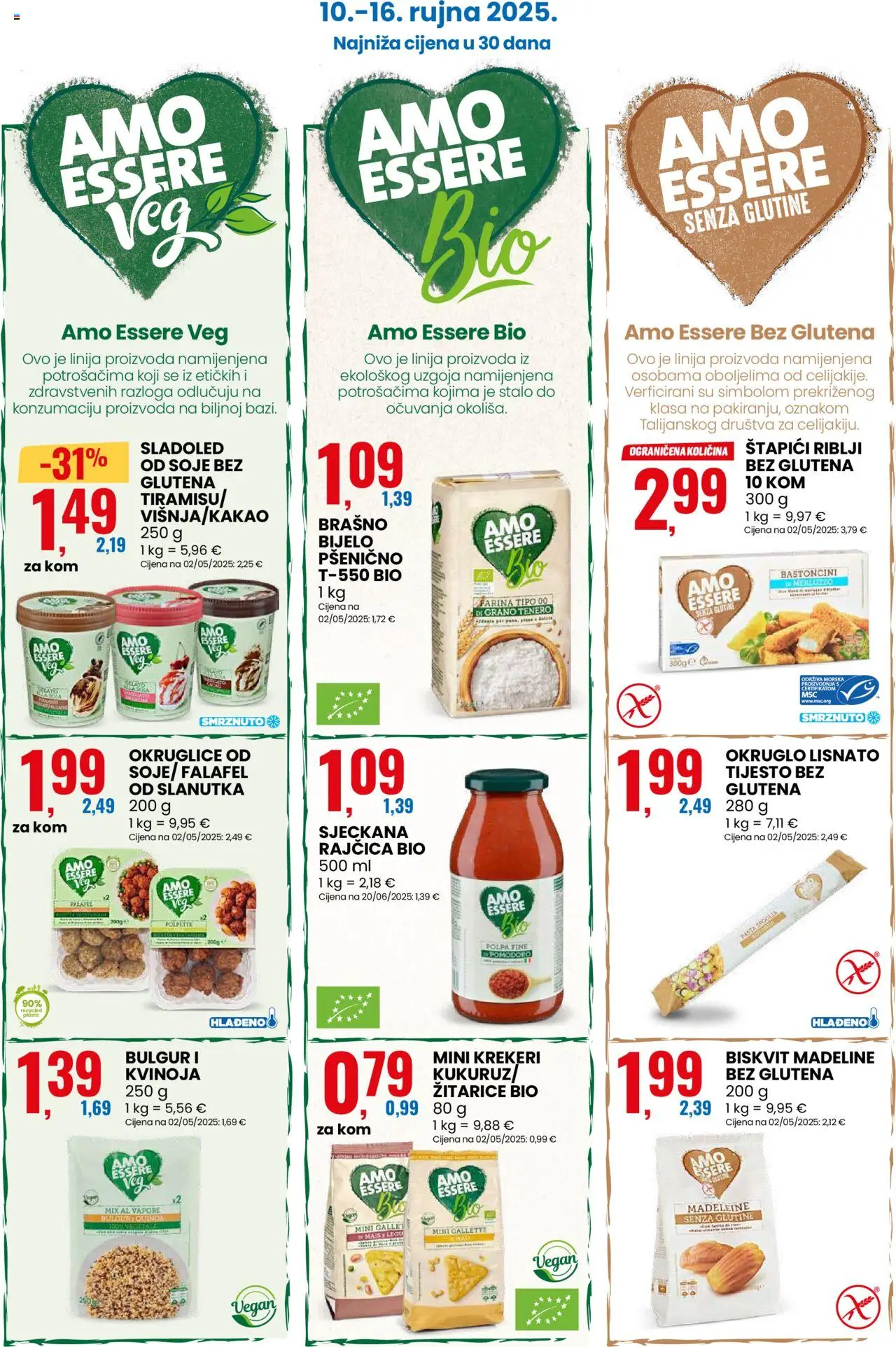 Eurospin katalog | vrijedi od 10.09.2025 | Stranica: 7 | Proizvodi: Žitarice, Pasta, Krekeri, Štapići