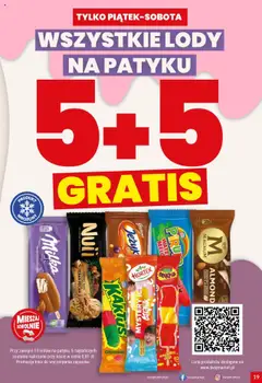 Twój Market Gazetka od 30.07.2025 | Strona: 19 | Produkty: Milka, Lody na patyku, Lody