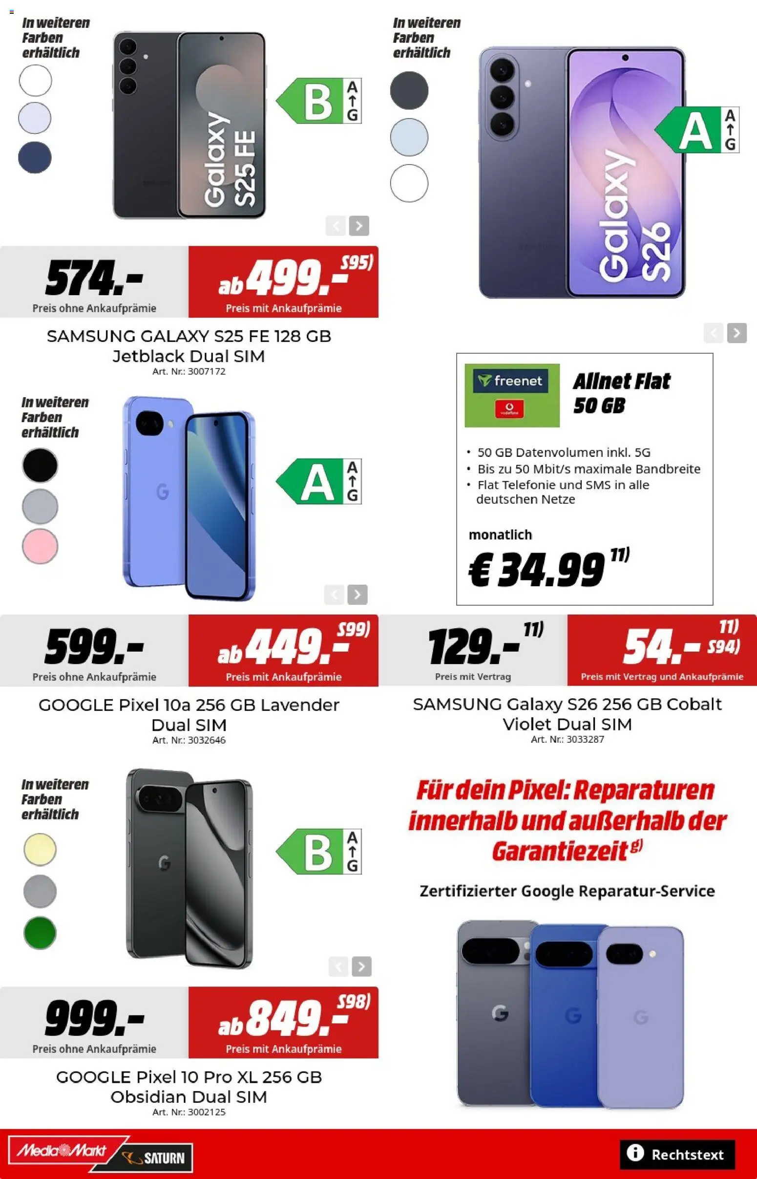 Media Markt Prospekt 	 – gültig ab 23.03.2026 | Seite: 11 | Produkte: Samsung