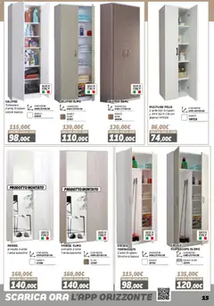 Anteprima del volantino Orizzonte Mobile catalogo valido a partire dal 16.01.2026 | Pagina: 15 | Prodotti: Armadio, Specchio