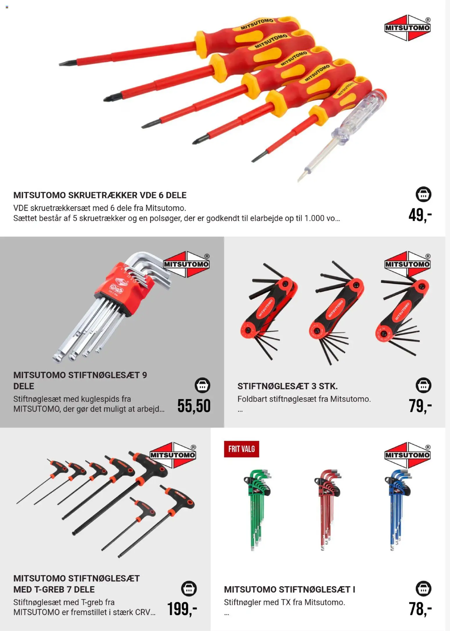 Harald Nyborg tilbudsavis – gyldig fra 31.03.2026 | Side: 50 | Produkter: Skruetrækker