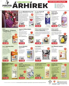 Pingvin Patika - Reformház Árhírek - amely érvényes a következő dátumtól: 01.12.2025 | Oldal: 2