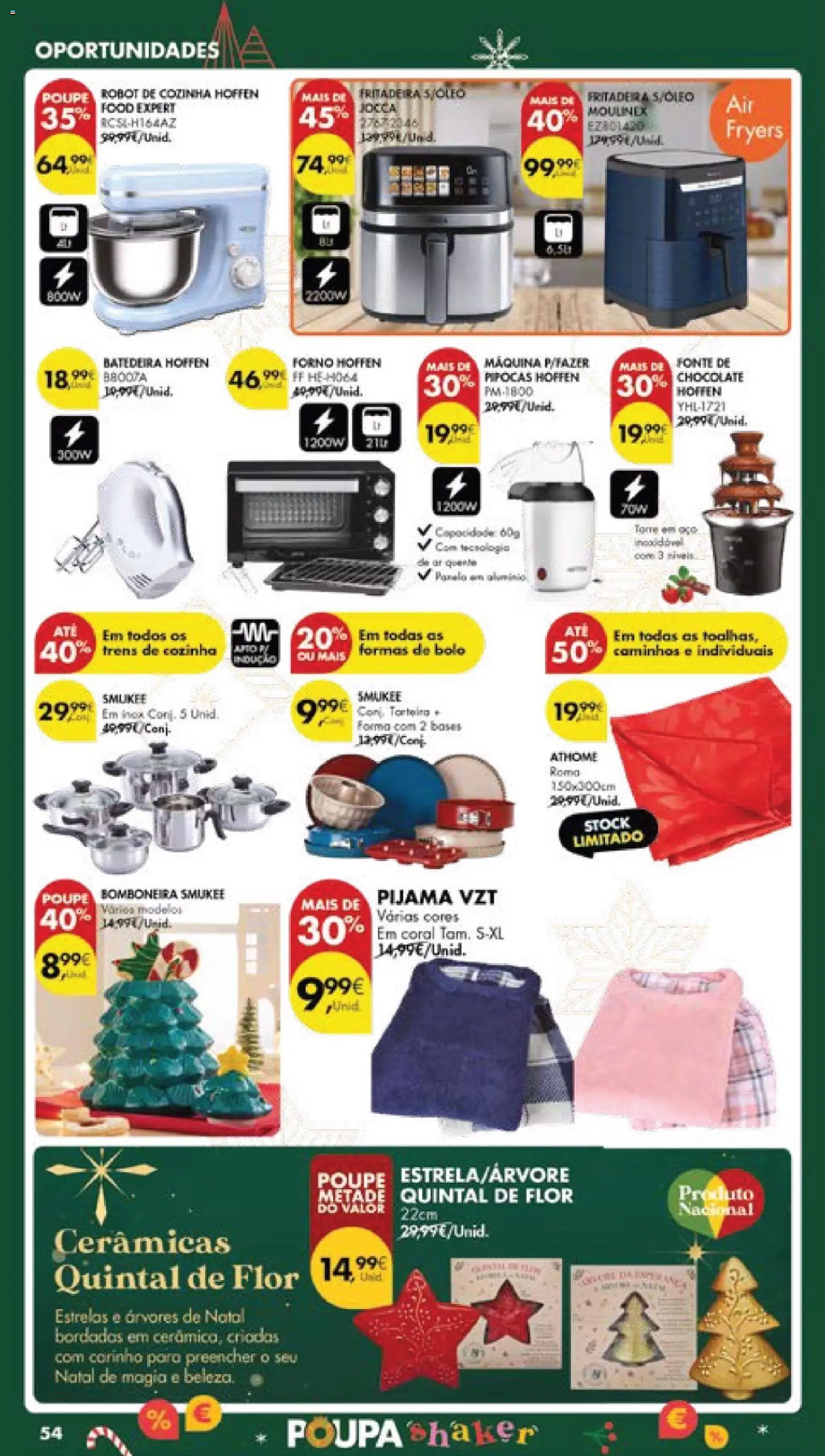 Pingo Doce folheto │ válido de 16.12.2025 | Página: 64 | Produtos: Forno, Batedeira, Pipocas, Mesa