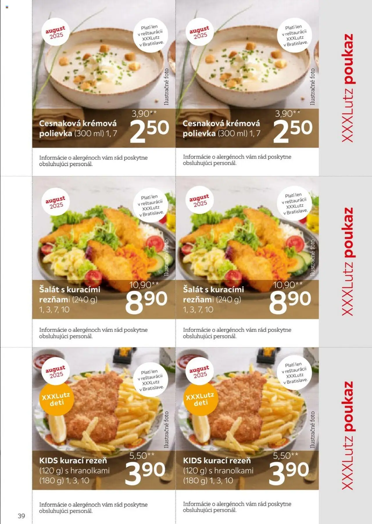 XXXLutz byť verným zákazníkom sa naozaj oplatí │ platný od 01.08.2025 | Strana: 38 | Produkty: Šalát