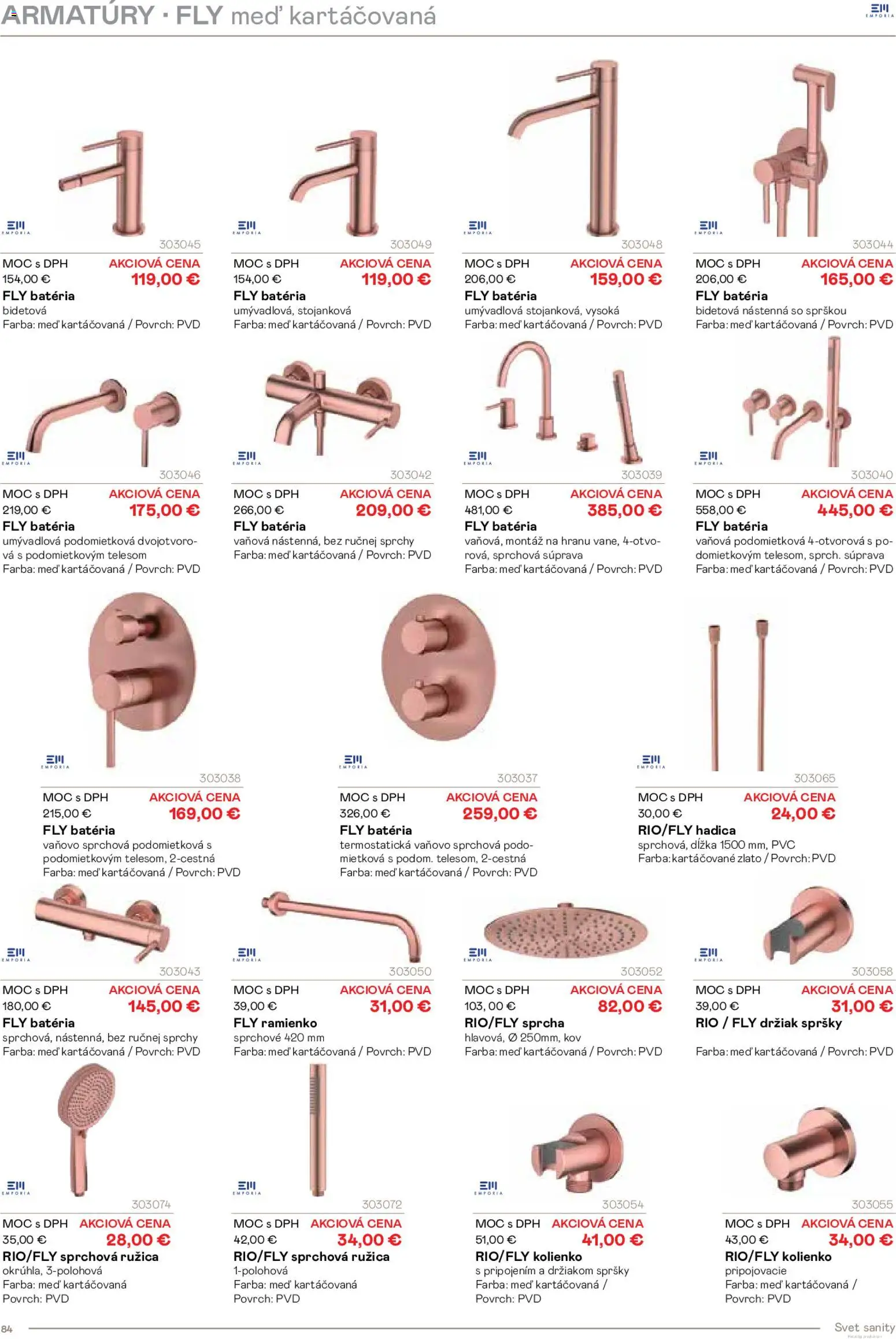 Nové Ingema akcie – leták je platný od 29.10.2025 | Strana: 86 | Produkty: Batéria, Sprcha, Med