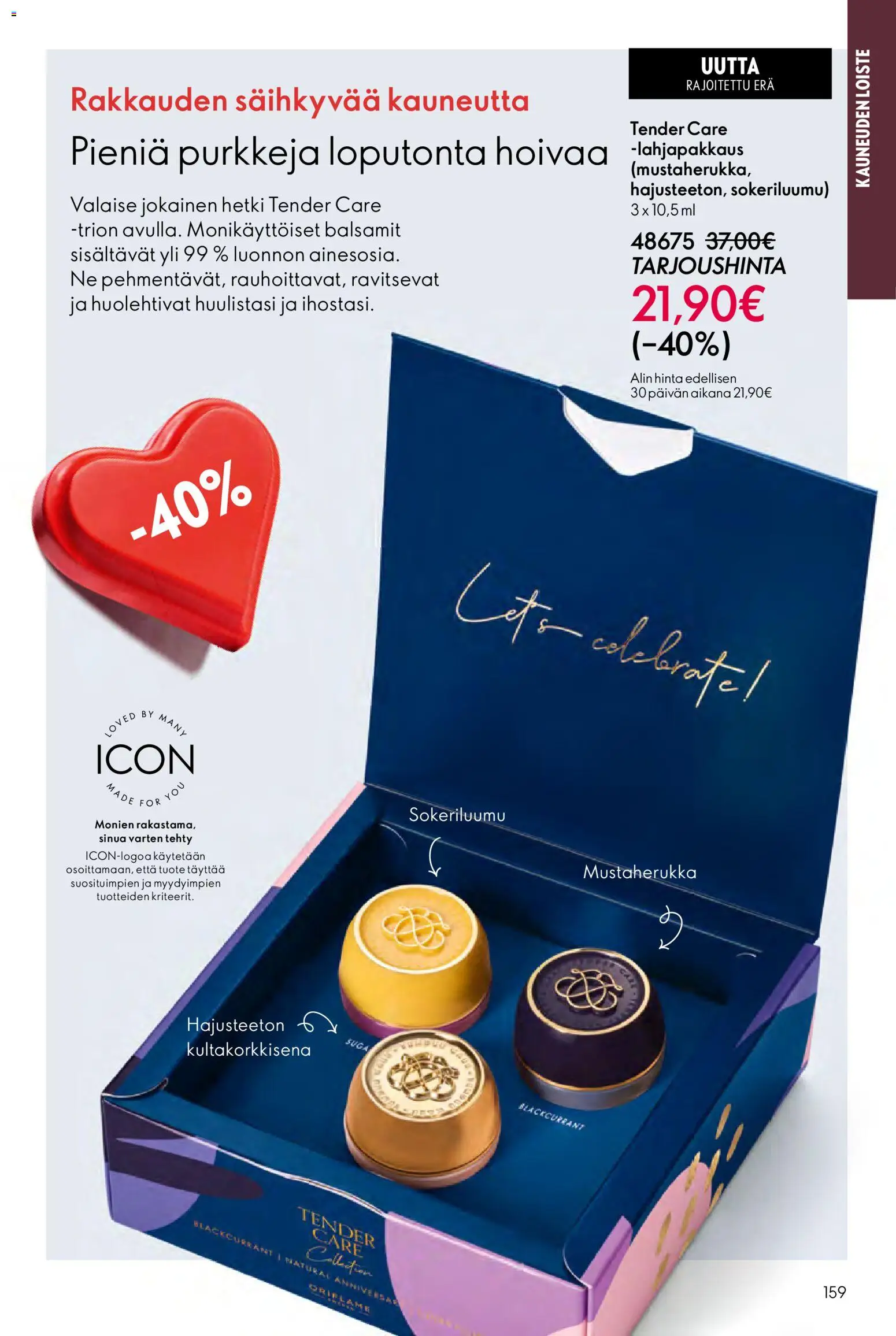 Oriflame - Esite 02 – voimassa 28.01.2026 alkaen | Sivu: 159