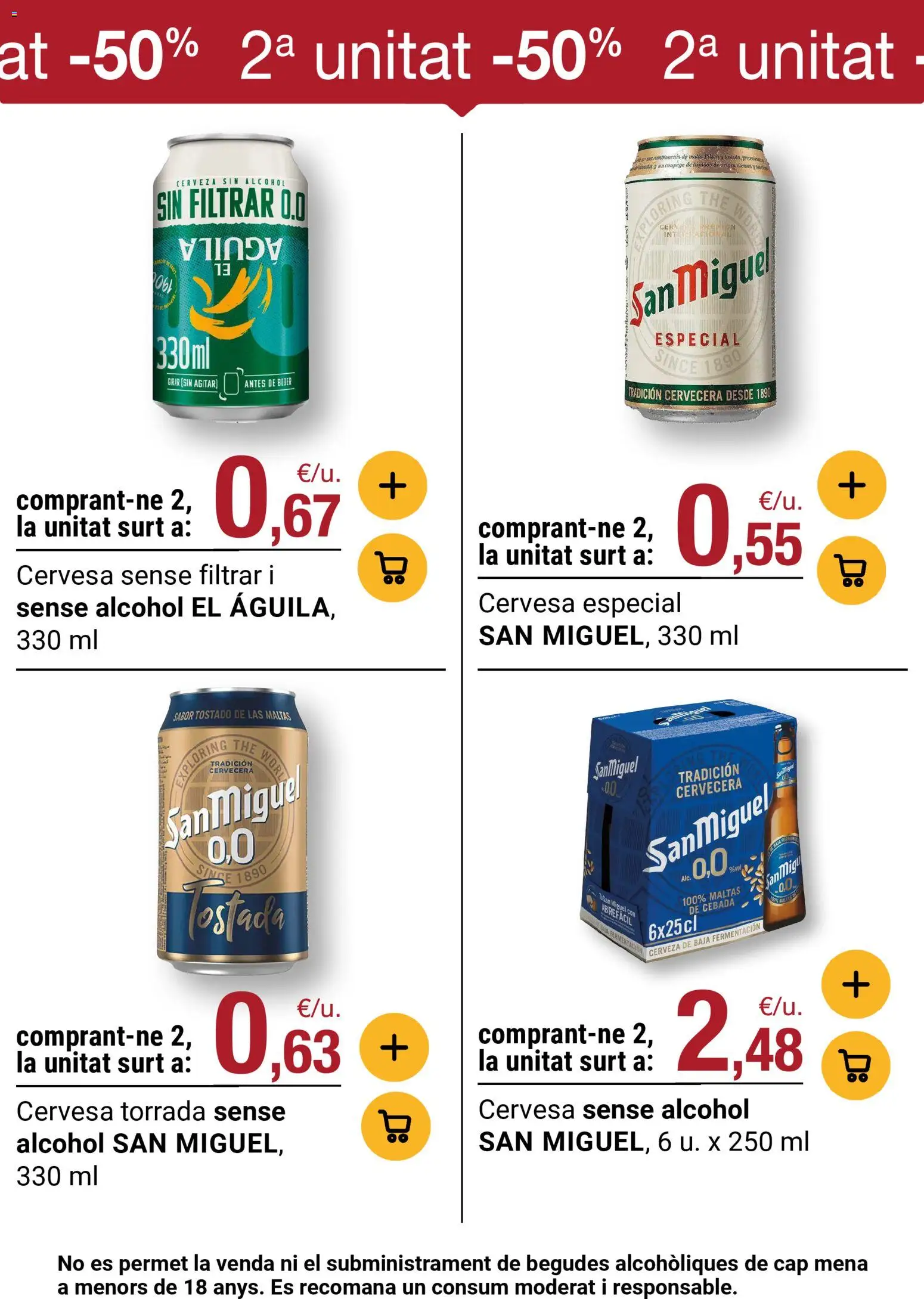 Bonpreu folleto │ válido desde el 03.03.2026 | Página: 30 | Productos: Cerveza sin alcohol, Cerveza