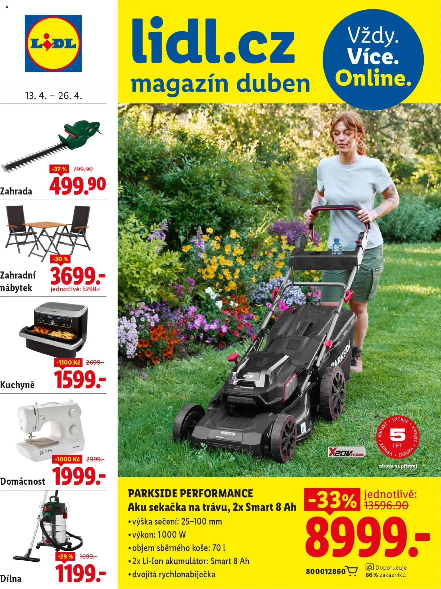 Lidl magazín od 13.04.2026 | Strana: 1
