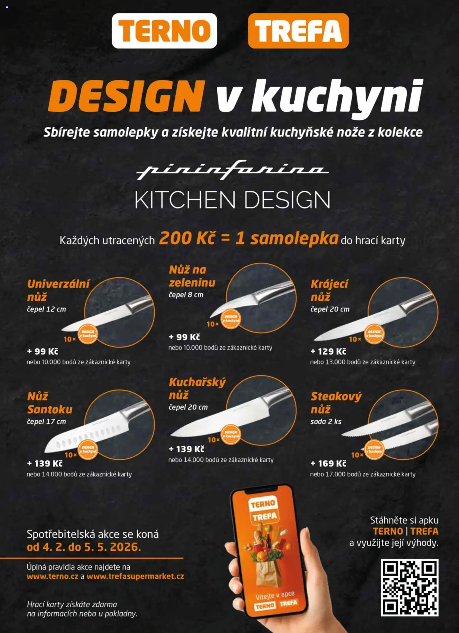 Terno leták od 04.02.2026 | Strana: 19 | Produkty: Nože, Nůž, Samolepky, Karty