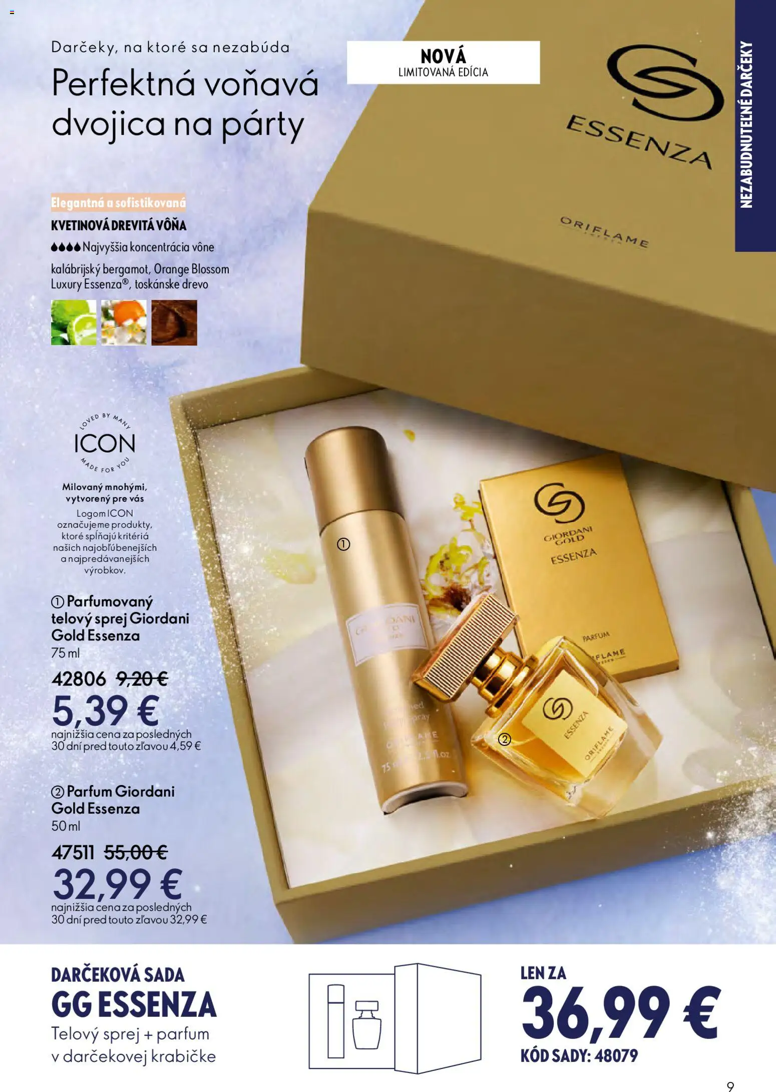 Nové Oriflame akcie – leták je platný od 03.12.2025 | Strana: 9