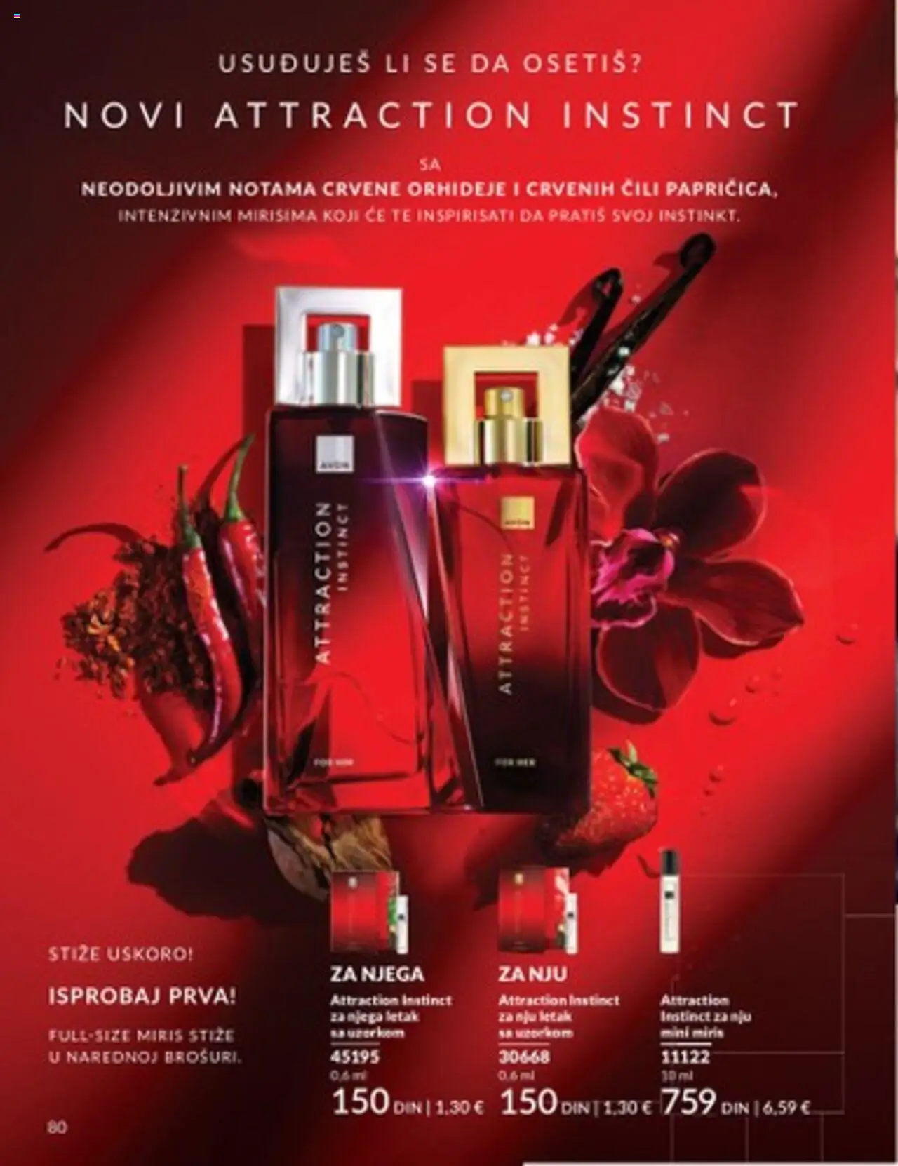AVON katalog - važi od 01.08.2025 | Strana: 80 | Proizvode: Miris